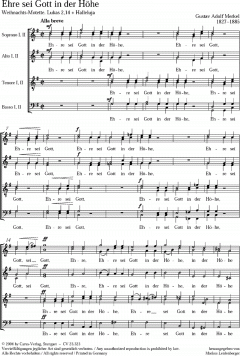 Ehre sei Gott in der Höhe (Gustav Adolf Merkel) 