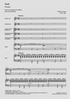 Noel (Weihnachtslied; Steigt auf zu Gott) (Charles Gounod) 