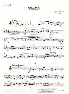 Petite Suite von Mikis Theodorakis (Download) 