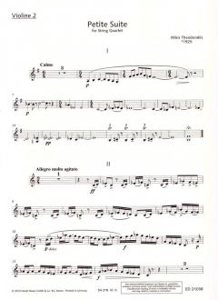 Petite Suite von Mikis Theodorakis (Download) 