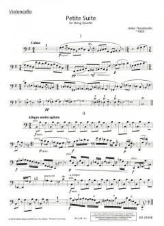 Petite Suite von Mikis Theodorakis (Download) 