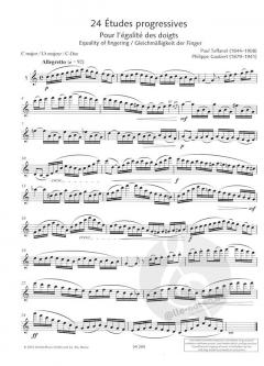 24 progressive Etüden von Philippe Gaubert (Download) 