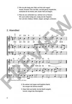 Die schönsten Volks- und Kinderlieder - Trioheft (Download) 