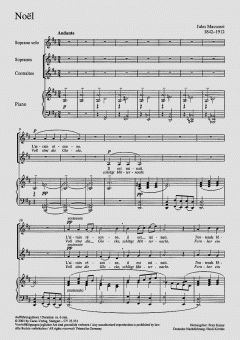 Noel (Voll tönt die Glocke) (Jules Massenet) 