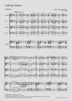 Andeliga Sanger (Johann August Södermann) 