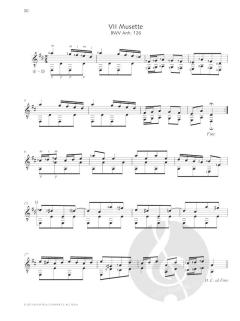 Bach For Guitar von Johann Sebastian Bach (Download) 