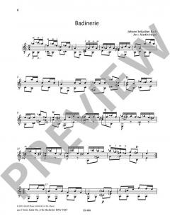 Bach For Guitar von Johann Sebastian Bach (Download) 