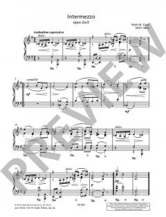 Ausgewählte Klavierwerke von Niels Wilhelm Gade (Download) im Alle Noten Shop kaufen