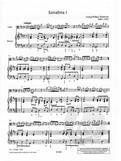 6 Sonatinen von Georg Philipp Telemann (Download) 
