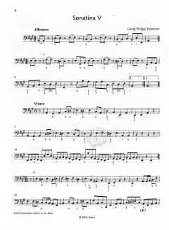 6 Sonatinen von Georg Philipp Telemann (Download) 