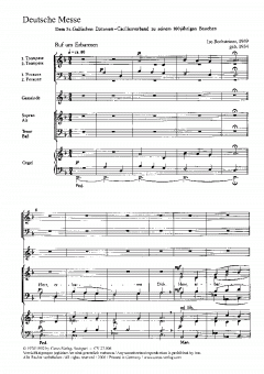 Deutsche Messe (Iso Rechsteiner) 
