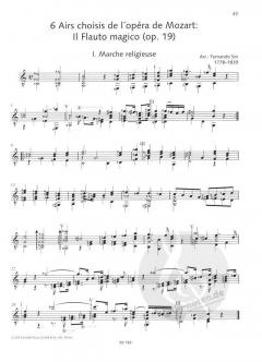 Mozart For Guitar von Wolfgang Amadeus Mozart (Download) 