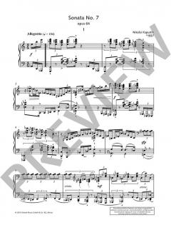Sonata No. 7 op. 64 von Nikolai Kapustin (Download) 