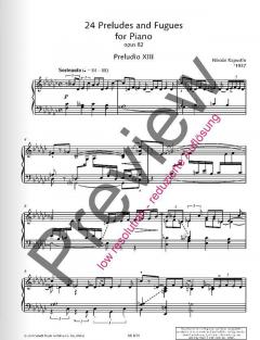 24 Preludes and Fugues op. 82 Band 2 von Nikolai Kapustin (Download) 