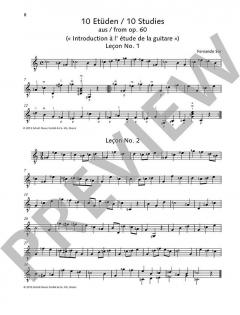 Sor for Guitar von Fernando Sor (Download) 