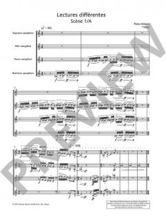 Lectures différentes von Péter Eötvös 