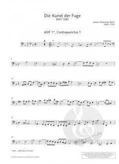 Die Kunst der Fuge BWV 1080 von Johann Sebastian Bach (Download) 