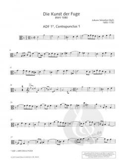 Die Kunst der Fuge BWV 1080 von Johann Sebastian Bach (Download) 