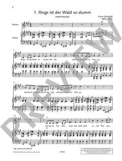 Sämtliche Lieder Band 1 von Erwin Schulhoff (Download) 