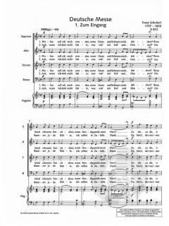 Deutsche Messe D 872 von Franz Schubert (Download) 