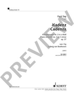 Kadenz op. 37 von Fazil Say (Download) 