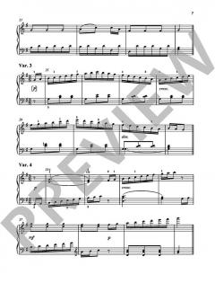 Leichte Variationen über sechs österreichische Volkslieder von Friedrich Kuhlau (Download) 