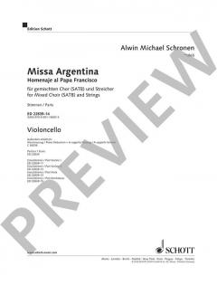 Missa Argentina von Alwin Michael Schronen (Download) 
