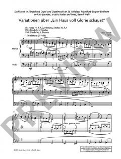 Variationen Ein Haus voll Glorie schauet von Naji Hakim (Download) 