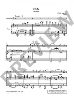 Elegy op. 96 von Nikolai Kapustin (Download) 