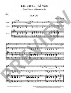 Leichte Tänze Band 1 von Mátyás Seiber (Download) 
