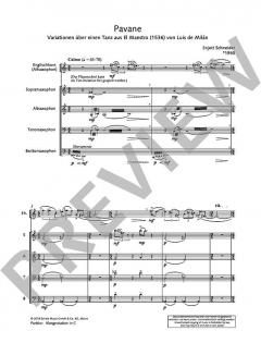 Pavane von Enjott Schneider 