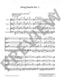 String Quartet No. 1 von Olli Mustonen (Download) 