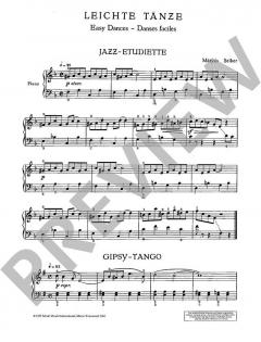 Leichte Tänze Band 2 von Mátyás Seiber (Download) 