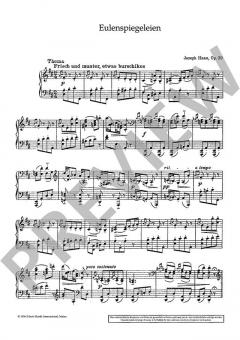 Eulenspiegeleien op. 39 von Joseph Haas (Download) 