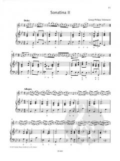 6 Sonatinen von Georg Philipp Telemann (Download) 