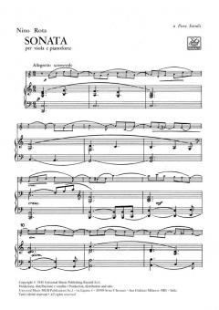 Sonata Viola Piano von Nino Rota im Alle Noten Shop kaufen