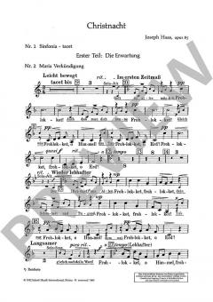 Christnacht op. 85 von Joseph Haas (Download) 