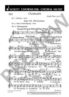 Christnacht op. 85 von Joseph Haas (Download) 