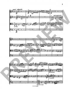 Streichquartett C-Moll von Hermann Schroeder (Download) im Alle Noten Shop kaufen