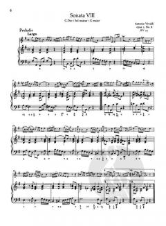 12 Sonaten op. 2 Heft 2 von Antonio Vivaldi (Download) 