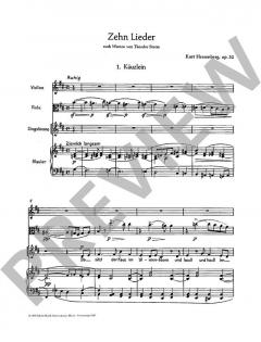 10 Lieder von Kurt Hessenberg (Download) 