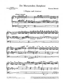 Die Marianischen Antiphone von Hermann Schroeder (Download) 