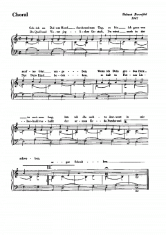 Bornefeld: Lieder am Klavier zu singen von Helmut Bornefeld 