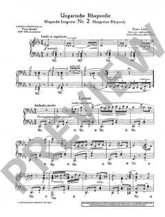 Ausgewählte Klavierwerke von Franz Liszt (Download) im Alle Noten Shop kaufen