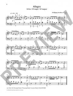 Ausgewählte Klavierwerke von Wolfgang Amadeus Mozart (Download) im Alle Noten Shop kaufen