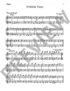 Fröhliche Tänze nach alten Weisen (Download) 