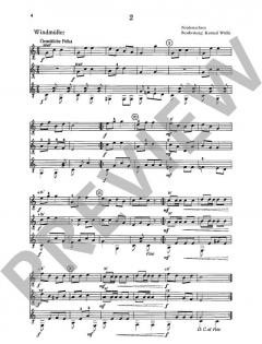 10 Deutsche Volkstänze 3 von Konrad Wölki (Download) 