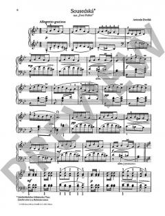 Ausgewählte Klavierwerke von Antonín Dvořák (Download) im Alle Noten Shop kaufen