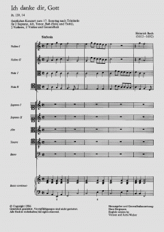 Ich danke dir, Gott (Heinrich Bach) 