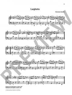 Ausgewählte Werke von Domenico Scarlatti (Download) 